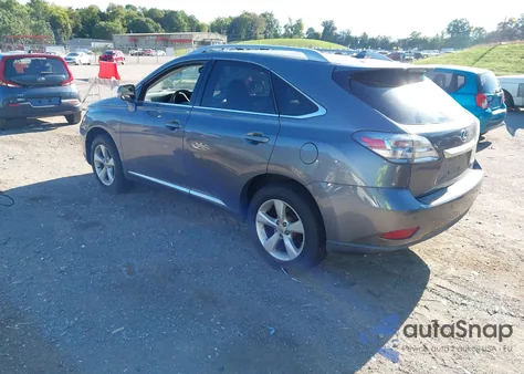 2012 Lexus Rx 350 из США, поврежденный, VIN 2T2BK1BA5CC154224